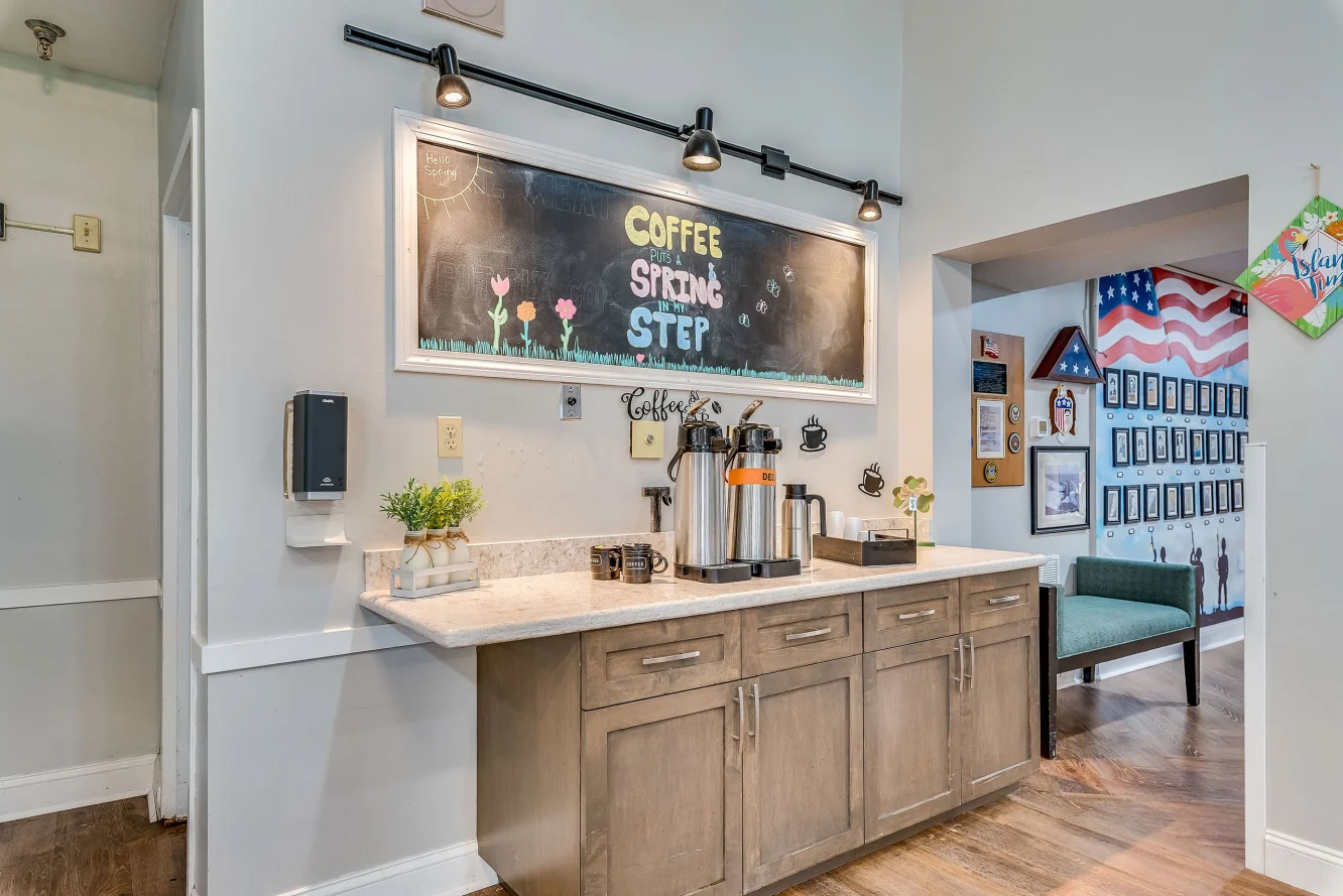 Coffee station Groton